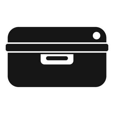 Plastik beslenme çantası öğle yemeği molası için taze tutuyor.