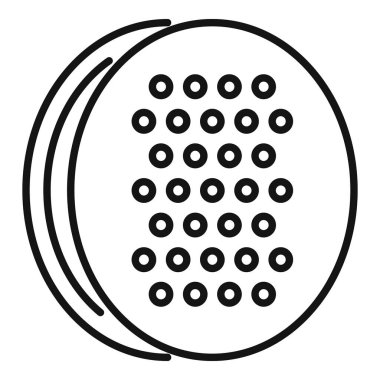 Yuvarlak duş başlığı ferahlatıcı bir duş deneyimi için rahatlatıcı su jetleri sağlıyor