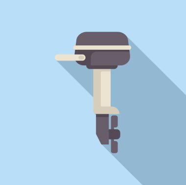 Güçlü tekne motoru gösteriliyor, bir gemiyi suya doğru itmeye hazır.