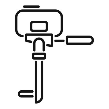 Tekne motoru güç ve deniz yolculuğu kavramını gösteriyor