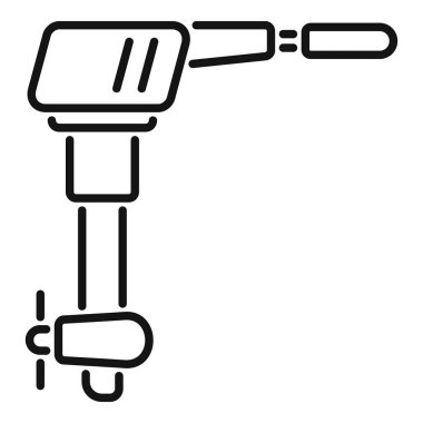 Tekne motoru yüzüyor ve dönüyor, bir gemiyi suyun karşısına geçirmeye hazırlanıyor.