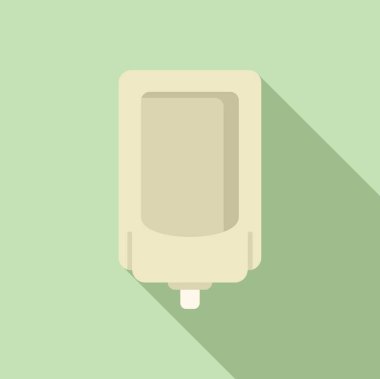 Erkekler tuvaletinin duvarına pisuvar monte edilmiş.