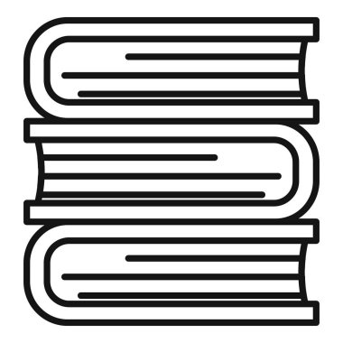 Kapakları biraz açık üç kitap yığını, bilgi ve öğrenmeyi öneriyor