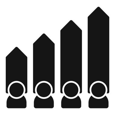 Başarı kavramı ve kariyer büyümesi İngiliz kraliyet muhafızlarının büyümeyi artan yükseklikle sunmasıyla ortaya konmuştur.