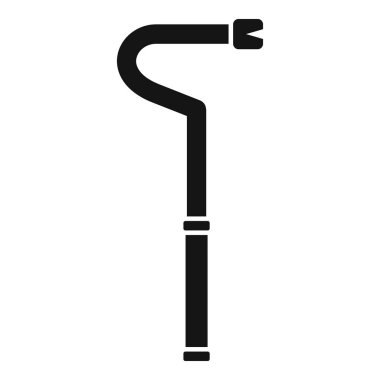 Bir levyenin basit vektör illüstrasyonu, çivileri veya nesneleri birbirinden ayırmak için kullanılan bir araçtır