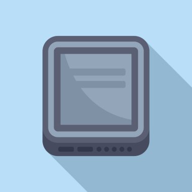 Ekranda uzun gölgeli metin satırlarını gösteren elektronik kitap okuyucu