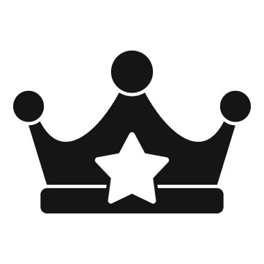 Yıldızlı siyah taç kraliyet, başarı ve başarı gibi kavramları temsil eder.