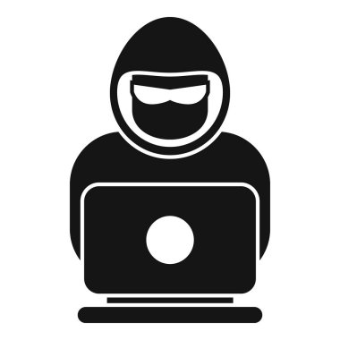 Bilgisayar korsanı güneş gözlüğü ve kar maskesi takıp siber suç işliyor.