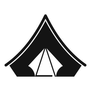 Klasik bir kamp çadırının simgesi. Açık hava aktivitelerini ve maceraları temsil etmek için ideal.
