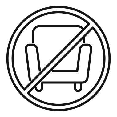 Basit siyah ve beyaz. Oturma izine rastlanmadı. Koltuğun silueti çizildi.