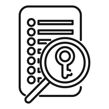 Büyüteç, veri güvenliği ve şifrelemenin önemini vurgulayan bir belgeyi anahtarla analiz etmektir