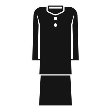 Baju ve kain örnekleriyle geleneksel Malezya erkek kostümünün simgesi.