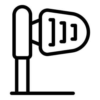 Havalimanı rüzgar gülü kalkış ve iniş yönünü gösteriyor.