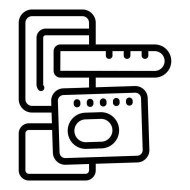 Modern akıllı ev cihazı gelişmiş teknolojiyi kullanarak ısıyı düzenliyor.