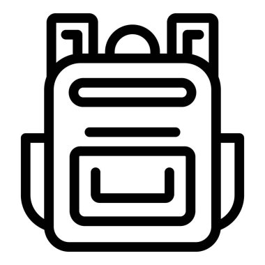 Çift kulplu sırt çantası, satır biçimi