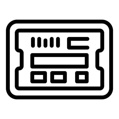 Elektronik cihaz devre kartı, bilgisayar teknolojisini ve dijital yeniliği temsil ediyor