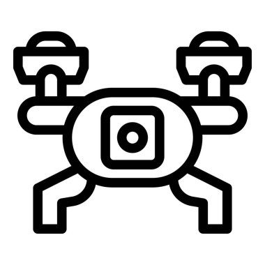 İHA kaydının basit satır simgesi, web siteleri ve uygulamalar için ideal