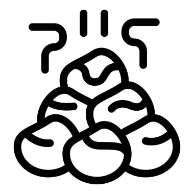 Yumuşak kayalar kullanarak masaj terapisi kas gevşemesini sağlıyor.