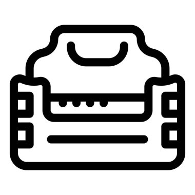 İnşaat için kulplu inşaat malzemeleri taşıyan alet çantası