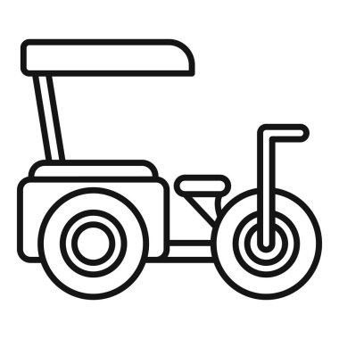 Çevre dostu Velomobil kentsel ortamda yolcu taşımacılığı için tepe örtülü çatı ile ayakta