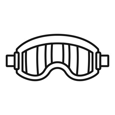 Kayak gözlükleri bir kayakçının gözlerini güneşten ve kardan korumak için gereklidir.