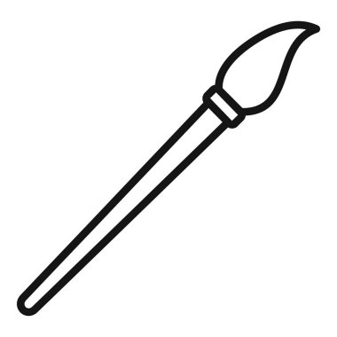 Resim ve çizim için basit ince çizgi simgesi