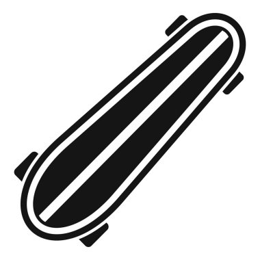 Uzun tahta simgesi, genellikle seyir, serbest stil ve yokuş aşağı sürüş için kullanılır.