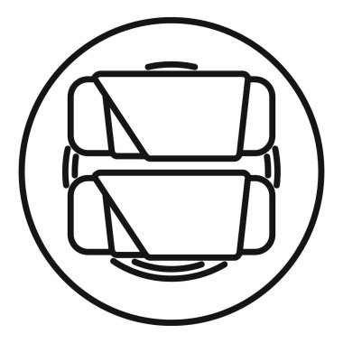 Bu simge bir tabağa konmuş iki shawarma ambalajı içeriyor, bir restoranı veya yemek servisini temsil etmek için mükemmel.