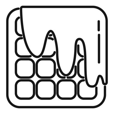 Meyvelerinden akan şerbetli taze waffle, tadını çıkarmaya hazır.