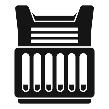 Polis memuru kurşun geçirmez yelek ikonu takarak suçtan korunuyor.