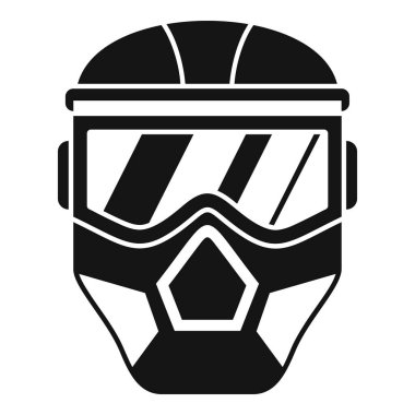 Gözlüklü Paintball maskesi, oyuncuları oyun sırasında olası sakatlıklardan korumak için gereklidir