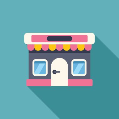 Resimlerde tenteli küçük bir dükkan ön cephesi, yerel işletmeleri ve girişimciliği temsil ediyor.