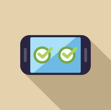 Akıllı telefon kullanıcının hizmet şartlarını başarılı bir şekilde kabul ettiğini gösteriyor