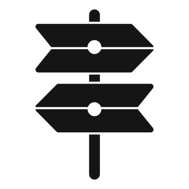 Yönlendirme işareti farklı yönleri simge biçiminde gösterir