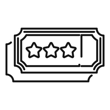 Üç yıldızlı bilet geri bildirim ve müşteri memnuniyeti değerlendirmesi için