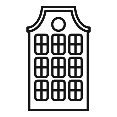 Tipik bir Hollandalı evini temsil eden basit bir sanat simgesi, büyüleyici bir Avrupa şehrini çağrıştırıyor.