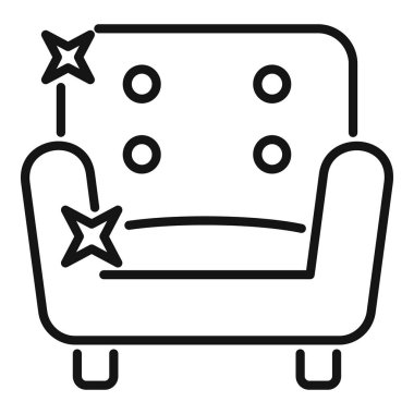 Temizlik servisi kanepeyi temizler, parlaklığını geri getirir.