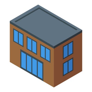 Gayrimenkul, mimari ve yaşam kavramlarını temsil eden geniş pencereli modern özel konut