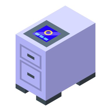 Parmak izi taraması, finansal güvenlik ve veri şifreleme kavramını gösteren modern banka kasası.