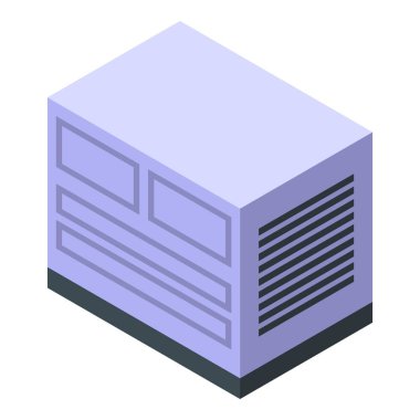 Taşınabilir elektrik jeneratörü elektrik kesintisi sırasında elektrik sağlıyor.