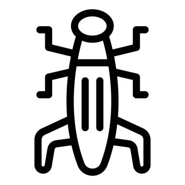 Siyah ve beyaz hamamböceği böceği bacaklarını ayırıyor.