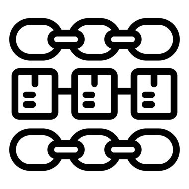 Engelleme teknolojisi, koli kutularını zincirlere bağlayarak güvenli dağıtım sistemlerinde devrim yaratıyor.