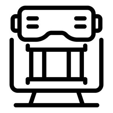 Uyku maskesi sanal gerçeklik teknolojisini kullanarak tren yolculuğu simülasyonudur.