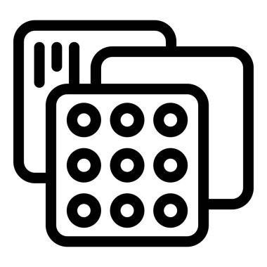 Programlama, kodlama ve geliştirme için api ile yazılım geliştirme kitinin basit simgesi