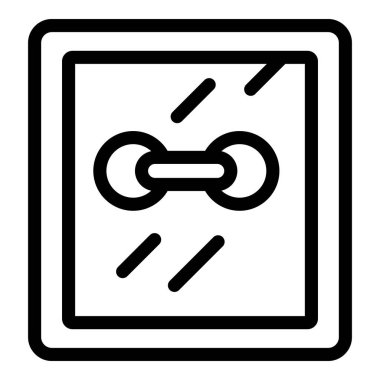 Blockchain ağ güvenlik sistemi verileri bir asma kilit sembolü ile koruyor, çevrimiçi güvenliği sağlıyor