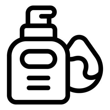 Dispansör şişesi rahatlatıcı ve besleyici bir cilt bakımı için nemlendirici krem salgılıyor.