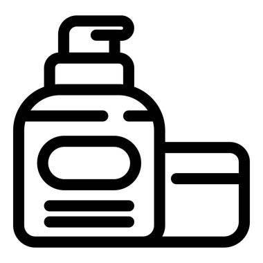 Dispenser şişesi günlük cilt bakımı için nemlendirici krem dağıtıyor.