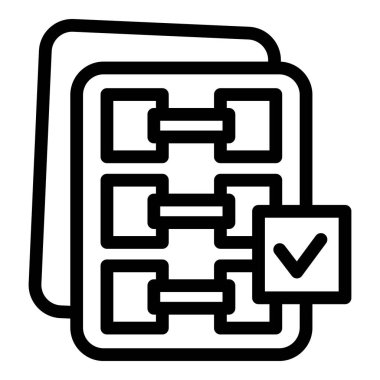 En iyi performansı ve işlevselliği temsil eden sunucu odası simgesi