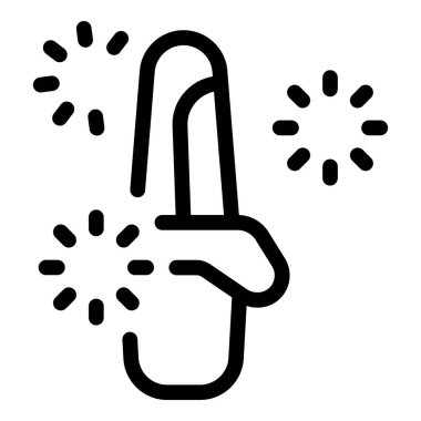 Dairesel yükleme simgeleriyle çevrili bir düğmeyi etkinleştiren parmak, devam eden bir süreci veya görevi gösterir