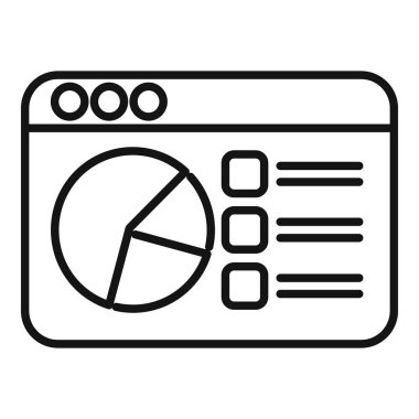 Web sitesi, çevrimiçi performans ve kullanıcı katılımını vurgulayan bir pasta grafiği ve veri noktaları ile temsil edilen analitikleri gösteriyor